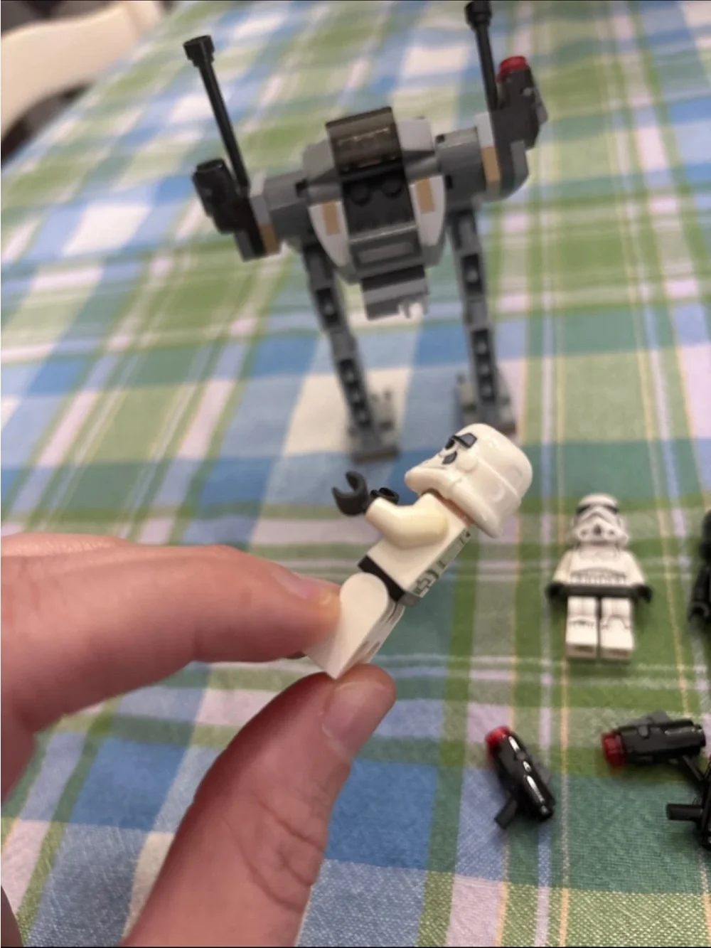 Lego built once